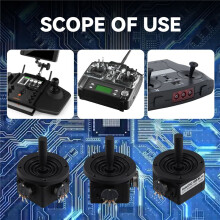 2D 2-Assige Joystickpotentiometer JH-D202X-R4 PTZ-Thermistor voor Fotografische Filmtool