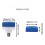 Car Dent Repair Tool Leveling Hammer Replaceable  Dent Pit Repair Free Sheet Metal  M8 Thread Interface 6