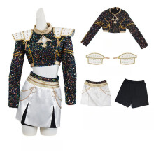 (A1089 Zoe, 110) K-Pop Dämonenjäger Kostüm Kinder Erwachsene Zoey Rumi Mira Kostüm Mädchen Idol Film Cosplay