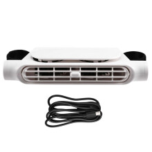 Car Headrest Cooling Fan 3 Speeds Adjustable Car Air Cooling Fan 5V/2A Car Rear Backrest Fan for  Cars RVs Sedans