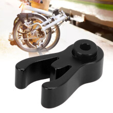 Aluminium Klapp-Gabelstangenhalter für 3sixty, 23 x 37 mm, Schwarz