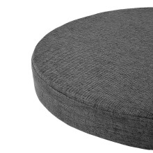 Seat Cushion 12x12x2 Inch Dark Grey Foam Seat Pad with NonSlip Stability and Washable Cover