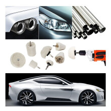 Auto Polierkegel Polierpad und Polierrad Set Poliertuch Radpad Pilzkopf Zylinderkegel