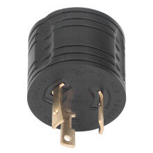 TT-30P Industrieller Wohnmobil-Netzadapter Stecker 125V 30A Messingkontakte