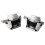 2X 3D0399151AF Engine Mount Bracket for  Phaeton   Flying 2006-2012 Transmission Foot Rubber Bush 3