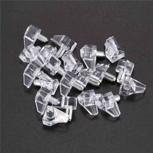 5 mm Pin Shelf Support Shelf Studs Strong Support 400 Pcs, Transparent 2