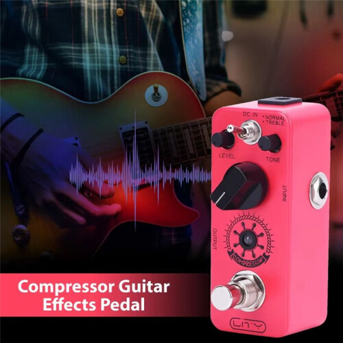 Electric Guitar Pedal  Compressor Effects Pedal  Comp 2 Modes Guitar Effect Pedal Pure Analog True Bypass 1