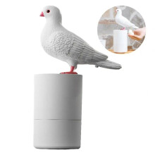 Schattige Duif Automatische Zeepdispenser Aanraakloze Schuimzeepdispenser Elektrische Schuimzeepdispenser voor Badkamer Keuken