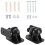 Universal Rotatable Speaker Wall Mount Stand Bracket 5 Pair Black 4