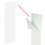 12 Sets Horizontal Blinds Replacement Slats, White Horizontal Blind Repair Tabs, White Blind Fixers for Horizontal 4