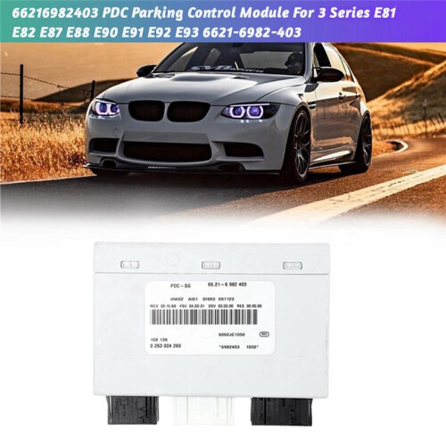 Auto Parkeerafstandmodule PDC-Regeleenheid Achter voor  E81 E82 E84 E87 E88 E90 E91 E92 E93 2006-2013 66.21-6 982 403 2