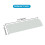 12 Sets Horizontal Blinds Replacement Slats, White Horizontal Blind Repair Tabs, White Blind Fixers for Horizontal 6