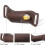Compact PU Leather Knife Sheath for Camping & BBQ 2