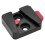 3pcs 1/4 Universal V Mount Battery Quick Release Plate Adapter Single Base for All Ptz and Camera Black 2