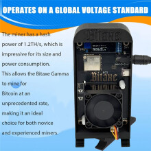 For Bitaxe Gamma 601 1.2TH/S Bitcoin Solo Lottery Miner BM1370 Asic Chip 18-22W BTC Miner From  S21 Pro UK Plug