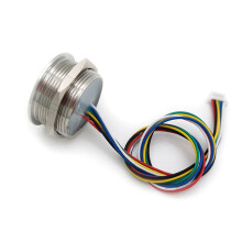 2X GM861 Metall LED-Kontrollring Indikatorlampa UART-Gränssnitt 1D/2D Streckkod QR-Kod Streckkodsläsarmodul