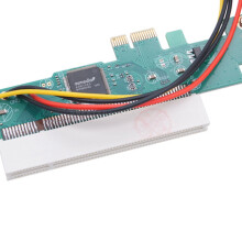 PCI-E zu PCI Riser Karte, Einfach zu Hot-SwapfäHige 2,5 Gbit / S Pci-E Schnittstelle Zur Pci-Karten Steckplatz Erweiterung Karte