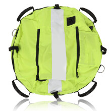 Fluorescent Yellow Freediving Float Ball 72x22cm Inflatable Buoy