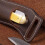 Compact PU Leather Knife Sheath for Camping & BBQ 9