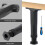 8 Pcs Adjustable Bed Support Legs 5.9 to 11 Inches Bed Frame Support Legs for Bed Slats Bed Legs Replacement Bed Frame 6
