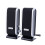 2X Nuevo 120W Usb Power Desktop Computer Notebook Audio Speaker 3.5Mm Auricular Jack 4
