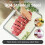 Large Stainless Steel Chopping Board Double-Sided Metal Cutting Board with Ceramic Sharpener for Kitchen 2