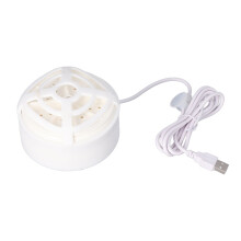 Mini opvaskemaskine 5V 2A 30 minutters automatisk slukning USB-drevet hvid bærbar frugtopvaskemaskine