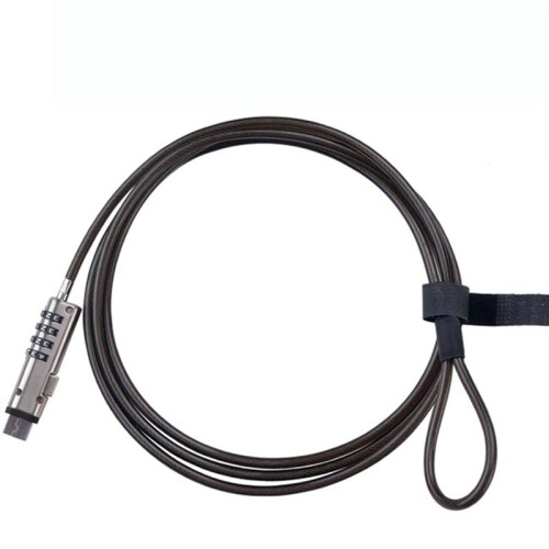 Flexible Laptop USB Interface Lock Computer Security Anti Theft Device Notebook Cable Lock with Sponge Patch Numeric