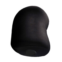 Black Memory Foam Car Headrest Neck Cushion