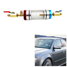 Auto Air Conditioner Refrigerants Filler Vacuum Type Watertank Replacement Pressure Gauge Auto Repairing Tool Assembly