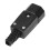 30PCS IEC 320 C14 Power Adapter Cable Plug Rewirable Connector Socket 3Pin Male 4