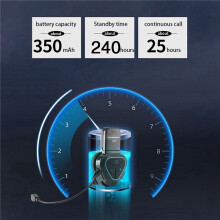 5X LX1 Motorcycle Summer Helmet Special Headset Portable CVC Noise Cancelling Takeaway Headset
