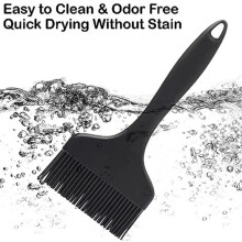 2X Extra-Large Pastry Brush-Silicone Basting Brush for Cooking, Heat Resistant Food Brush for BBQ, Dishwasher Safe Brush