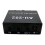 2X AU-202 2 Input 2 Output Stereo Mixer Audio Distributor for Headphone External Power AMP Volume Alone Control 3