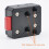 4X 1/4 Universal V Mount Battery Quick Release Plate Adapter Accessories Portable Single Base Black 2