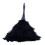 6pc Fashion Turkey Feather Duster with Black Plastic Handle Cleaning Tool(Black)35cm 5