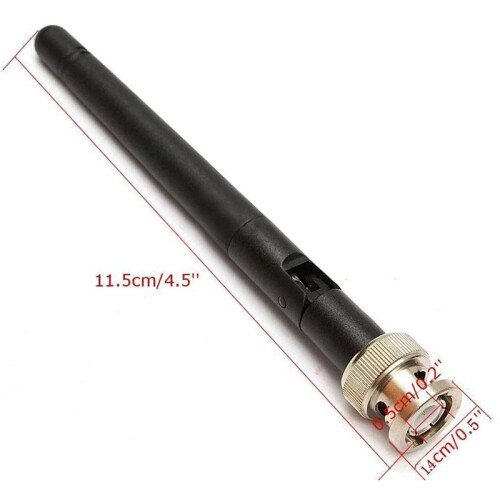 20 Antena UHF com Conector BNC para Microfone Sem Fio Do Receptor  EW100 EW300 EW500 G3 Evolution G3 2