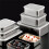 Fresh-Keeping Box Refrigerator Box Sample Box Thickened Sealed Square Packaging Box with Lid 3