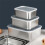 Fresh-Keeping Box Refrigerator Box Sample Box Thickened Sealed Square Packaging Box with Lid 5