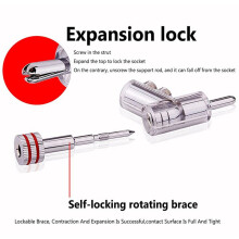 8 Pcs Hifi Rhodium Plated Lockable Speaker Cable Banana Plug Connector Audio Amplifier Speaker Wire Connector
