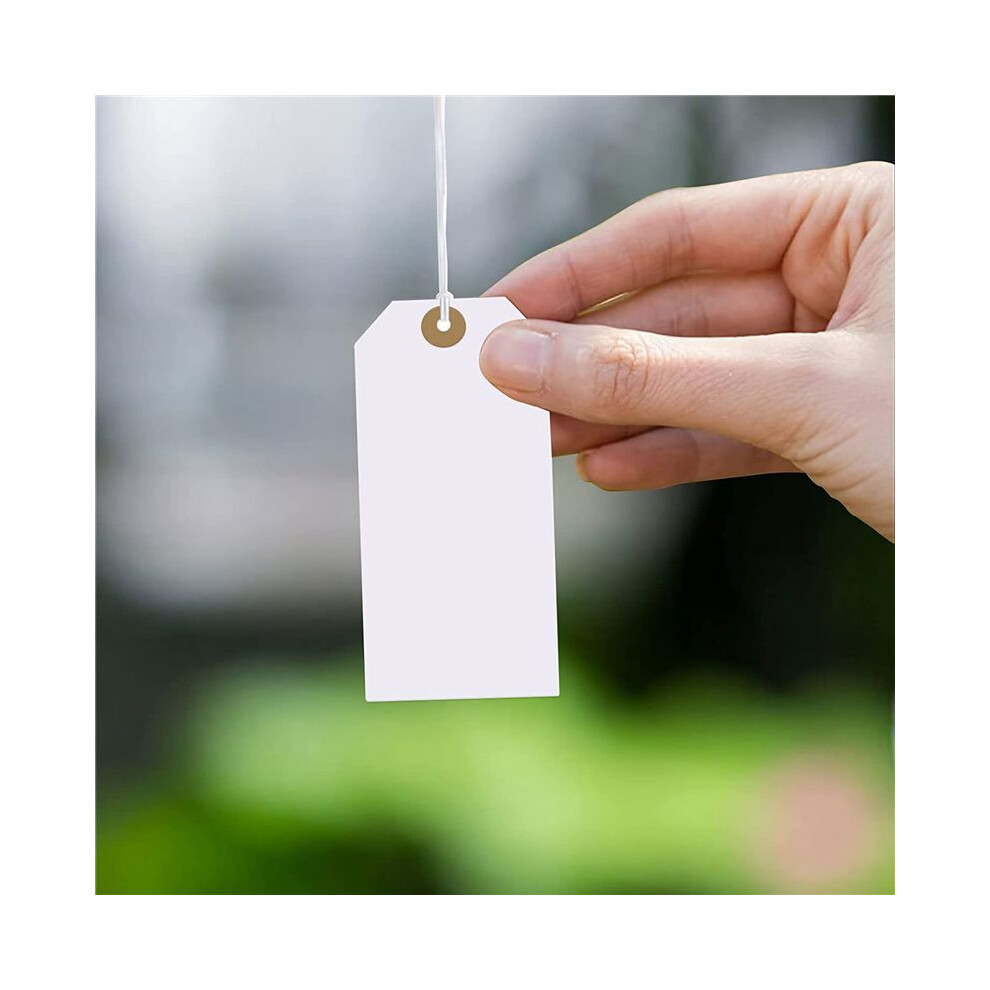 Large Reinforcing Hole Paper Tag with String Attached,800 Pcs Paper ...