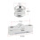 Shifter Bushing Kit Modified Front and Rear Solid Linkage Shifter Bushing Kit for   88-2000 B-Series Engines 6