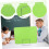 Desk Privacy Screen for Student Testing, Foldable Classroom Table Divider Reduces Distractions 3