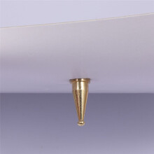 Speaker Spikes for Hi-Fi Feet, Speaker Stands, Copper M8 Thread,36.2mm(H) 16Pcs