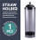Straw Holder,Straw Holder Dispenser,Drinking Straw Container with Lid for Counter,for Kitchen Bar Party Straw Storage 3
