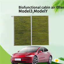 110768100A 110768100B 110768100C Cabin Air Filter for MOTORS Model 3 06.2018- Model Y 01.2021
