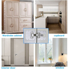 80 Stuks Kabinet Scharnier Reparatie Plaat Kit Keuken Kast Deur Scharnier Montageplaat met Gaten Platte Bevestiging Brace Beugels