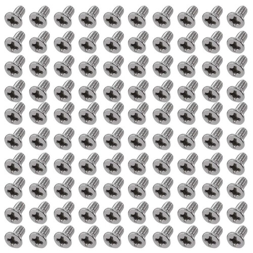 M3 X 6mm Flat  Countersunk Bolts Machine Screws 600Pcs 1