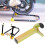 Wheel Support Frame Stand Motorcycle Swing Arm Lift Tripod Hooks U-Style Hook Fork Swingram Round 6