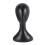 5X Lady High Plastic  Wig  Female Model  Black 2